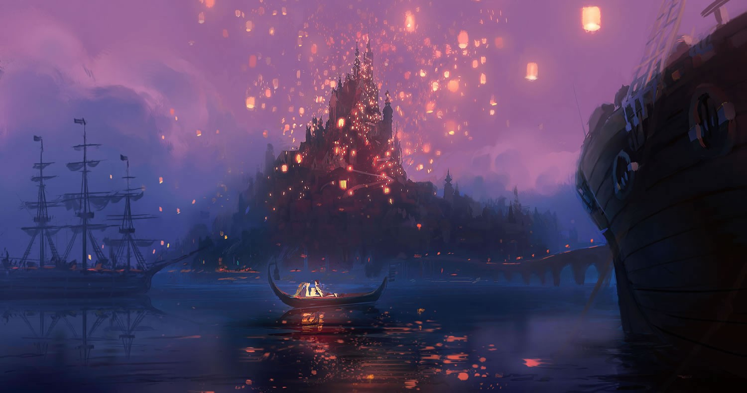 Imagine castelul Disney 2